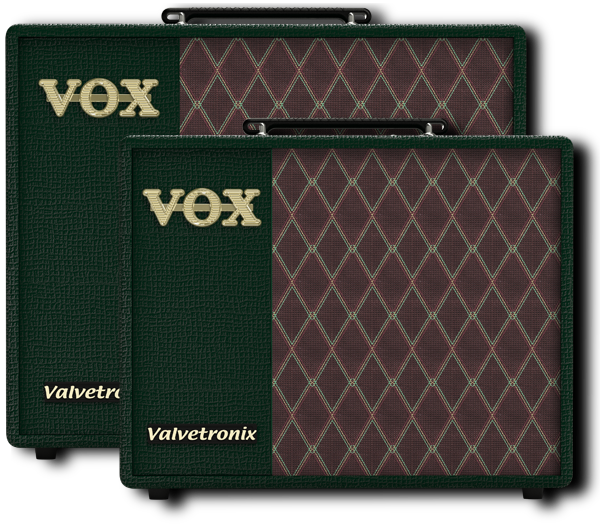 VOX VTX-serie in British Racing Green