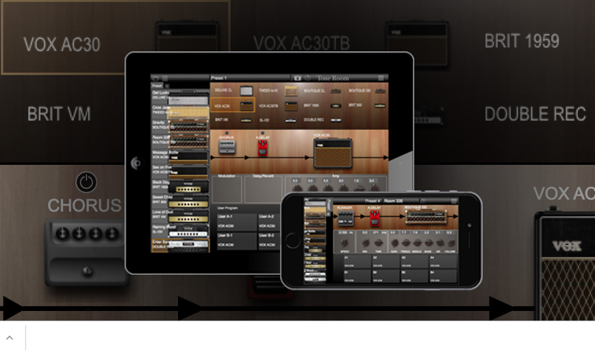 VOX Tone Room Mac en iOS